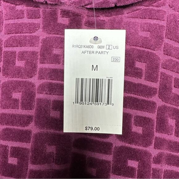 GUESS After Party Cropped Hoodie NWT in Medium - Picture 3 of 5